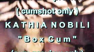 BBB preview: Kathia Nobili "Box Cum" (spunk fountain solely)