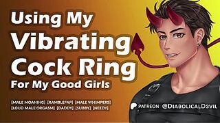 Whimpering Using My Boy Toy in Front of U So U Hear My Soft Subby Boy Groans -- Subby Dude for Your Cunt