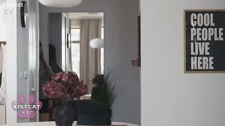Step Mamma Amuse Adore Caught in Doggy position After Tugjob with Step Daughter's Boyfriend