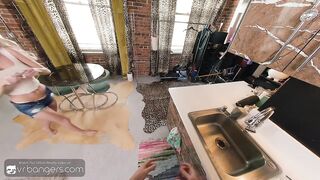 VR Bangers Vanna Bardot & Emma Hix Sexy Three-some Screw HD Porn