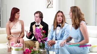 MILFS Intervene To Keep StepSons Interested In Vagina (Exchange) - Kell Fire, Annie King, Anthony Pierce, Axel Haze