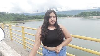 Beauty abandoned by her boyfriend is helped and banged by a stranger
