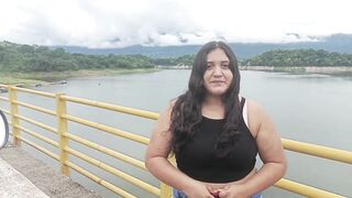 Beauty abandoned by her boyfriend is helped and banged by a stranger