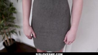 Stepsister Gets Caught & Drilled