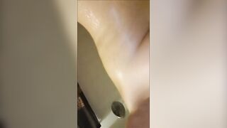 Selfie enjoyment in the Shower
