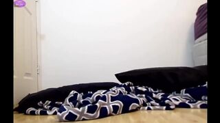 Rubbing Myself in Garter Thong and Nylons- TEASER