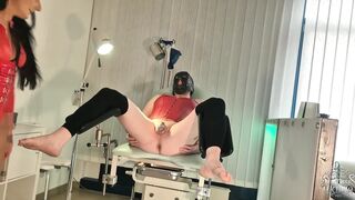 I'm gonna bang your butthole on the gynecological chair