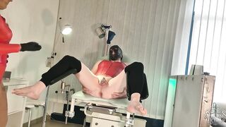 I'm gonna bang your butthole on the gynecological chair