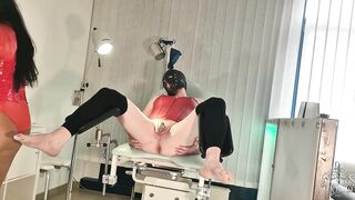 I'm gonna bang your butthole on the gynecological chair