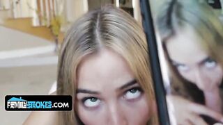 Natural Titted Thick Stepsister Blair Williams Takes Creampie From Slutty Stepbro