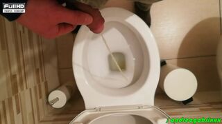 Urinate in sauna public