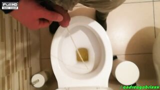 Urinate in sauna public
