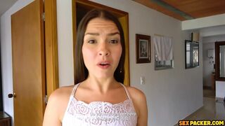 I turned this blameless 18YO LALIN GIRL BEAUTY who found ANAL into my secret wild cutie