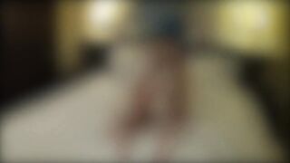 Blue Hair Teen Casting - Flawless Body Posing for Photoshoot