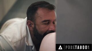 PURE TABOO Resentful Dude Locks Stepbrother Outside & Sneaks In To Bang His Stuck Wife Maddie Wren
