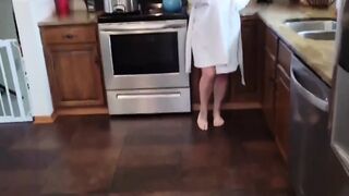 Step Stepson Tricks Preggy Stepmom Into Sucking His Jock and Screwing Him on Valentine's Day