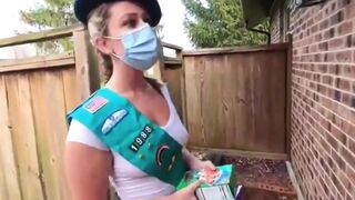 Role-playing Wife Becomes a Gal Scout for Her Neighbour Spouse and Bangs Like a Teen