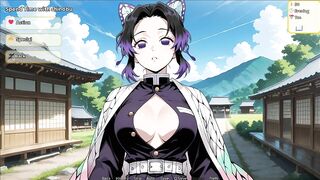 Anime Hustle - Screwing Shinobu's Pink Snatch from Demon Slayer