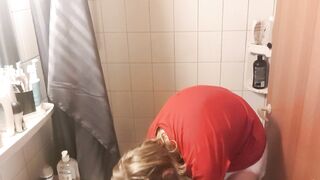 trying to put as many diapers on as possible