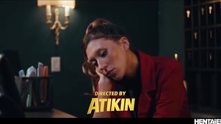 Alien Anime Porn - Lobby Gal Trapped by Massive Monster Ramrod in Hotel
