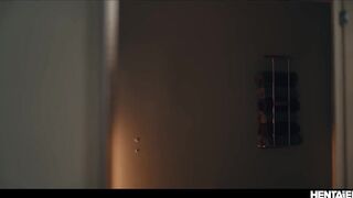 Alien Anime Porn - Lobby Gal Trapped by Massive Monster Ramrod in Hotel