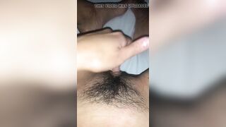 orgasm amateur hairy pussy