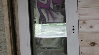 TimeFrog Music & Selflove. VANLIFE in the German forest. Solo Hunk on the Piano, Anal, Edging, Large Rod Masturbation
