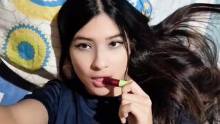 Angel Gets Sexy and Shows off Her Large Booty