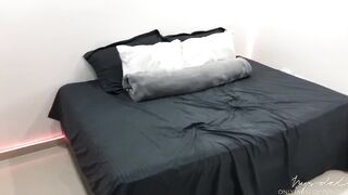 BBC! my girlfriend LARGE BUTT asks me to bang her after training -amateur pair- Nysdel