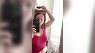 Gorgeous Golden-haired with Large Titties