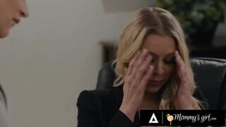 MAMMA'S ANGEL - Gorgeous Emma Hix Is Caught By Her Stepmom Having Sex With Their Hawt Boss Katie Morgan