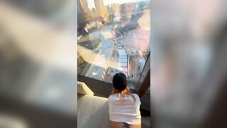 Cheat floozy GF bangs tinder stranger in vegas hotel when bf is out