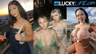 Join Gal Youngs With Holly Day And Brynn Michaels In This Hawt Mr Favourable LIFE Compilation
