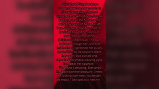 Excited chubby big beautiful woman housewife reads erotica