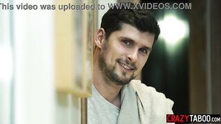 Hot playgirl Shona River drank large ramrod and enjoyed coarse sex after footjob and sexy angel enjoyed coarse sex