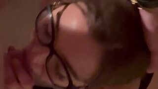 Amateur Angel Gives Sloppy Fellatio