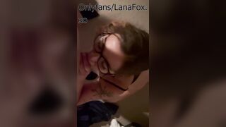 Amateur Angel Gives Sloppy Fellatio