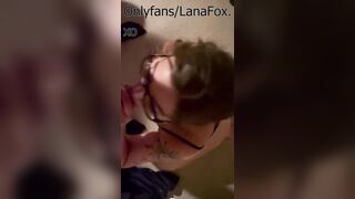 Amateur Angel Gives Sloppy Fellatio