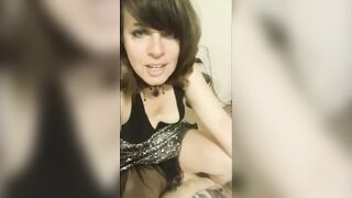 Clitoris close-up masturbation