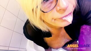Sissy training: Beauty mouths 9inches balls unfathomable