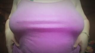 Titties & butt showing off for pleasure