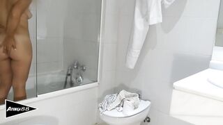 my sister in-law spied in shower and pissing