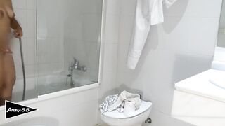 my sister in-law spied in shower and pissing