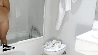 my sister in-law spied in shower and pissing