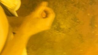 Jack off and cum in public biffy, nearly caught
