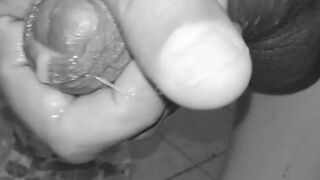 Biggest closeup ejaculation very lengthy leaking cockhead