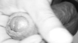Biggest closeup ejaculation very lengthy leaking cockhead