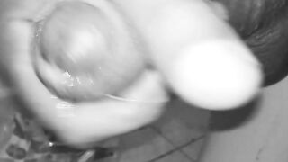 Biggest closeup ejaculation very lengthy leaking cockhead