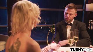 TUSHY Spoiled Hottie Kenzie Taylor Enjoys A Night Of Romance And Anal