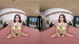 UP CLOSE VR - POV Pretty Jena LaRose Wildly Rides Your Schlong During the time that Playing With Her Large Boobs
